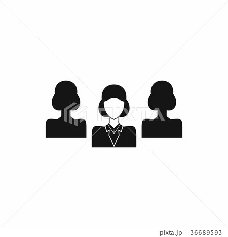 Recruitment icon in simple style Recruitment icon in simple style 36689593