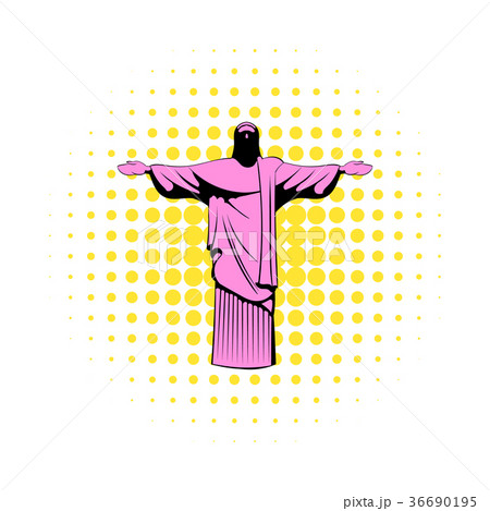 Rio de janeiro christ icon, comics style Rio de janeiro christ icon, comics style 36690195