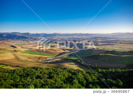 Picturesque landscape of Spain 36690867