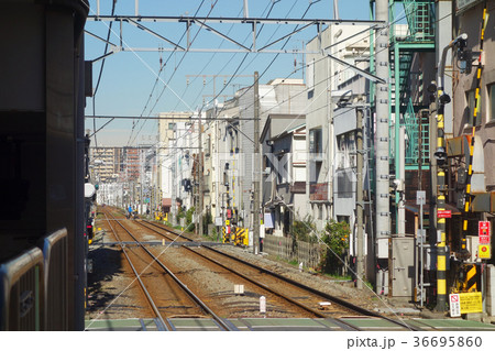 東急池上線 蓮沼駅 西蒲田周辺風景 東急池上線 蓮沼駅 西蒲田周辺風景 36695860