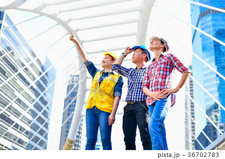 Business Concepts Engineering, Professional engineers, Young Bus Business Concepts Engineering, Professional engineers, Young Bus 36702783