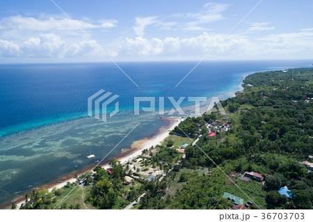 セブ島の空撮風景 セブ島の空撮風景 36703703