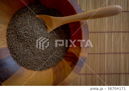 perilla frutescens close up on background. 36704171