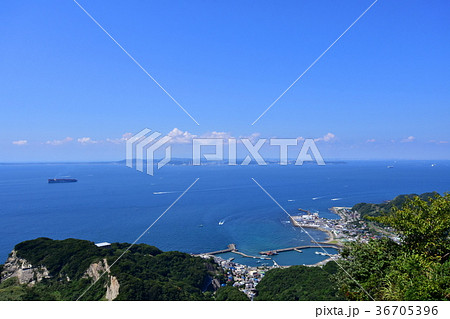 鋸山山頂からの眺め 鋸山山頂からの眺め 36705396