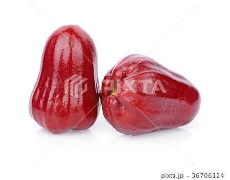 Rose apples isolated on white background. Rose apples isolated on white background. 36706124