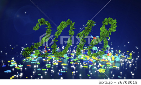 nimation is colorful items in the snowflakes. 36708018