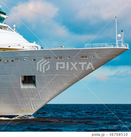 Luxury cruise liner in travel 36708510