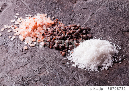 Various tupes of salts Various tupes of salts 36708732