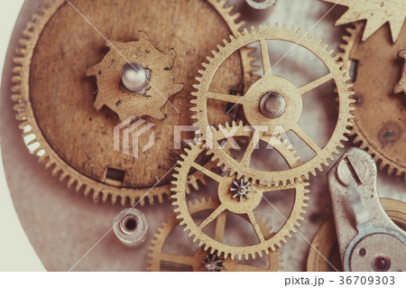 Mechanical watches close up Mechanical watches close up 36709303