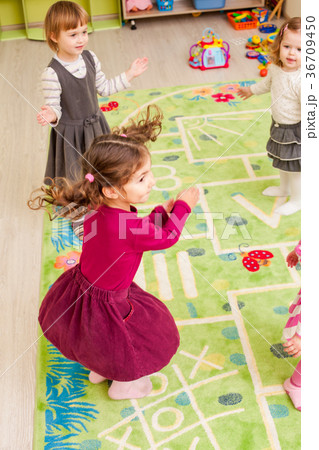 Group of little children  36709450