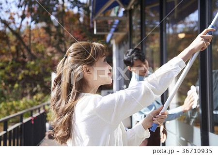 レストラン 食堂 屋外 36710935