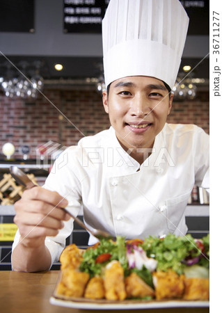 レストラン 食堂 シェフ 36711277