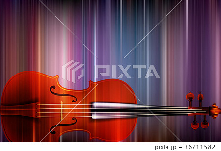 abstract blur music background with violin 36711582