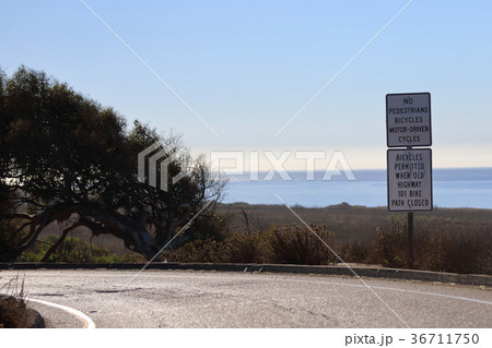 道路標識（アメリカ合衆国カリフォルニア州） 36711750
