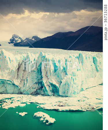 Glacier Perito Moreno, southeast of Argentina 36713288