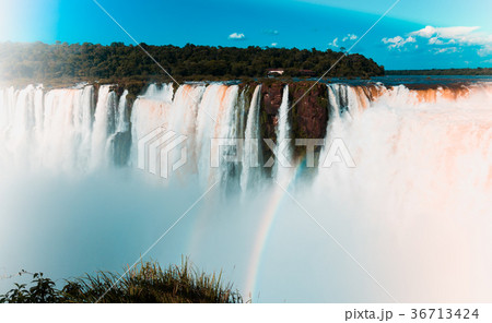 Garganta del Diablo waterfall on Iguazu River 36713424