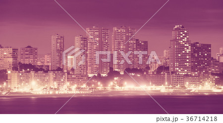 benidorm cityscape night 36714218