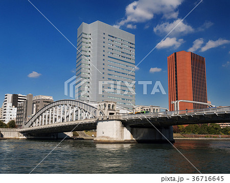 隅田川　勝どき橋 36716645