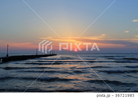 富浦海岸の夕日2 富浦海岸の夕日2 36721985