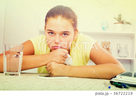 sad girl phone 36722219