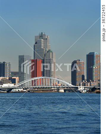 隅田川 築地大橋 隅田川 築地大橋 36722455