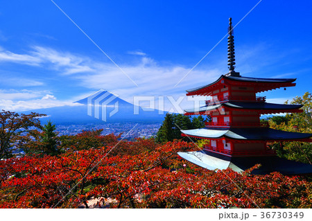 富士山と忠霊塔 富士山と忠霊塔 36730349
