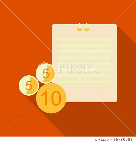 Vector A4 format paper with shadowsand text. coin Vector A4 format paper with shadowsand text. coin 36730683