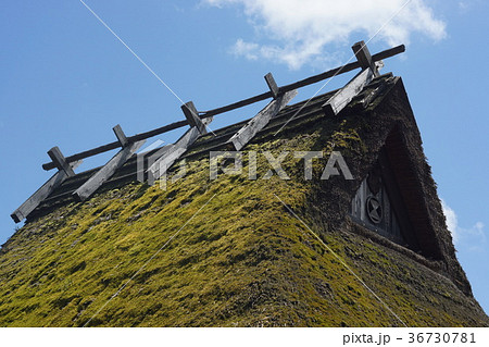 かやぶき屋根 かやぶき屋根 36730781