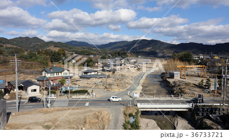 2017年12月撮影　九州北部豪雨災害から5カ月（福岡県朝倉市） 36733721