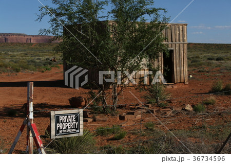 Abandoned house near American canyons 36734596