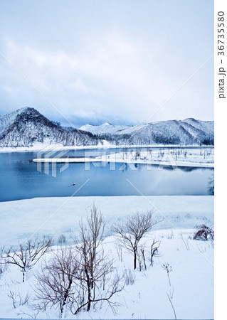 冬の錦秋湖 冬の錦秋湖 36735580