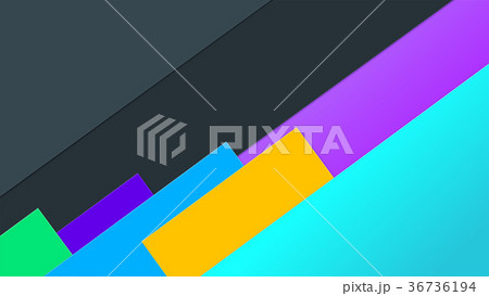Layered paper background, idea for banner 36736194