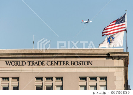 Seaport World Trade Center building located on the 36736859
