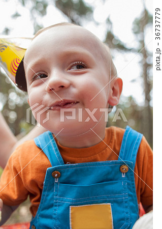 Eating baby nature picnic party concept. Eating baby nature picnic party concept. 36737779