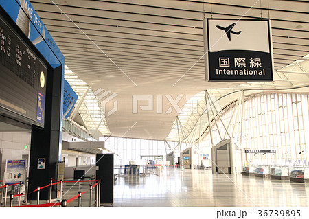 空港ロビー1　仙台空港国際線 36739895