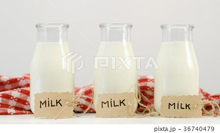 fresh milk drink natural nutrition calcium protein 36740479