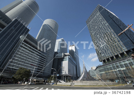 名古屋都市風景・名古屋駅前 名古屋都市風景・名古屋駅前 36742198