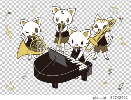 猫の演奏会 猫の演奏会 36742402