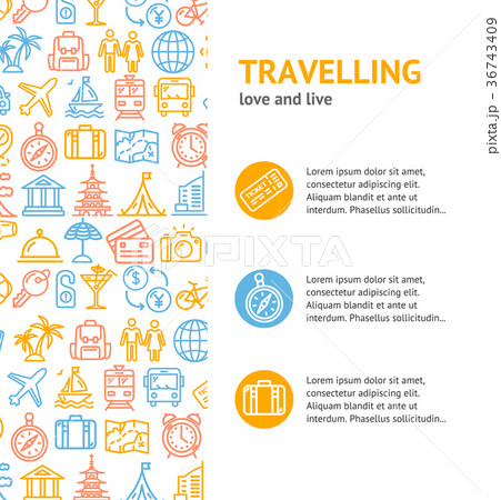 Travel and Tourism Concept Infographics Banner Travel and Tourism Concept Infographics Banner 36743409