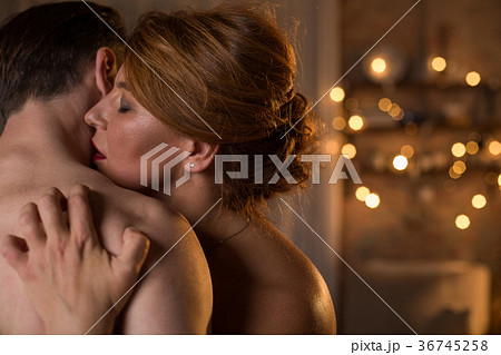 Passionate woman nailing into man nude back 36745258
