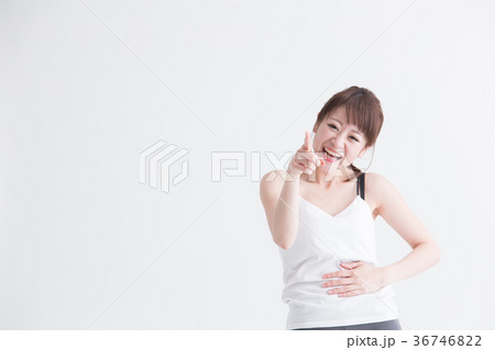 エクササイズ・白バック エクササイズ・白バック 36746822