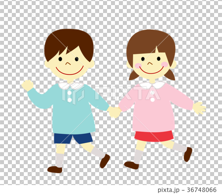 園児　走る 36748066