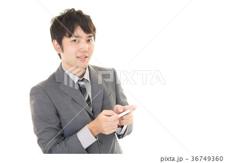 笑顔のビジネスマン 36749360