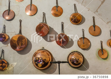 Kitchen in Chenonceau castle - France 36750898