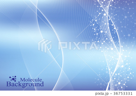 Structure molecule. Molecule and medical concept Structure molecule. Molecule and medical concept 36753331