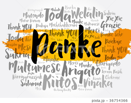 Danke (Thank You in German) 36754366