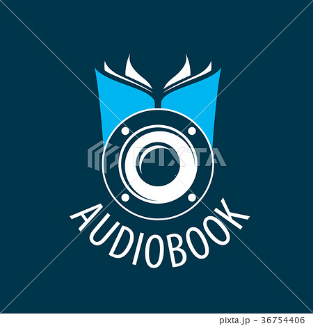 Audiobook. Vector logo template 36754406