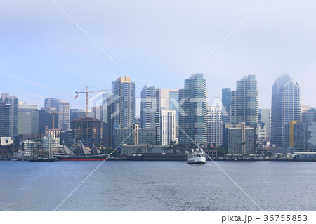 サンディエゴ湾の風景(アメリカ合衆国・カリフォルニア州) サンディエゴ湾の風景(アメリカ合衆国・カリフォルニア州) 36755853