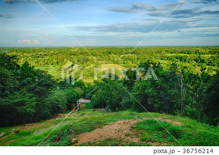 タイ・スコータイを眺める風景、ワットサパーンヒンの展望台より 36756214