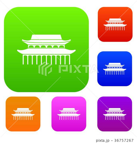 Buddha Toothe Relic Temple in Singapore set collection 36757267